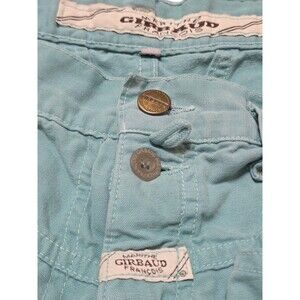 Vtg Marithe Francois Girbaud Y2K Baggy Shorts Blue Men's Size 28 USA 90s B27.1
